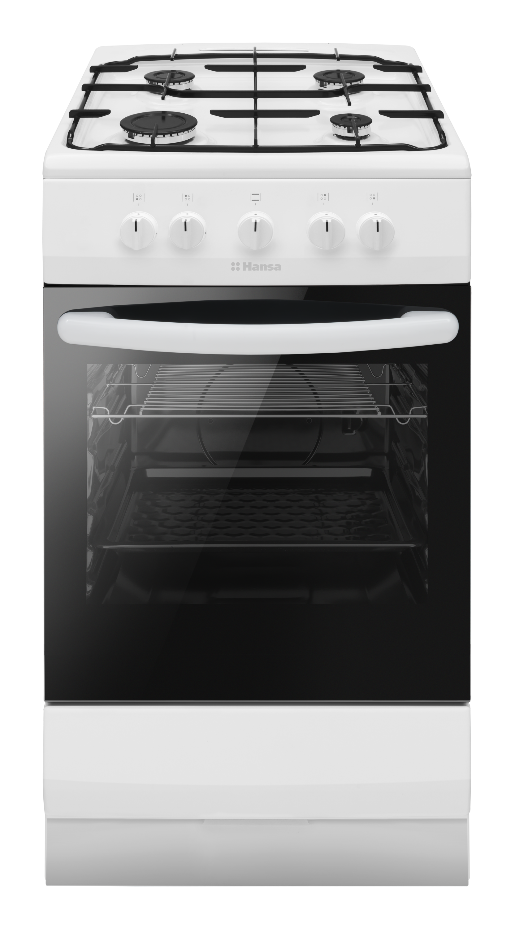Freestanding cooker with gas hob